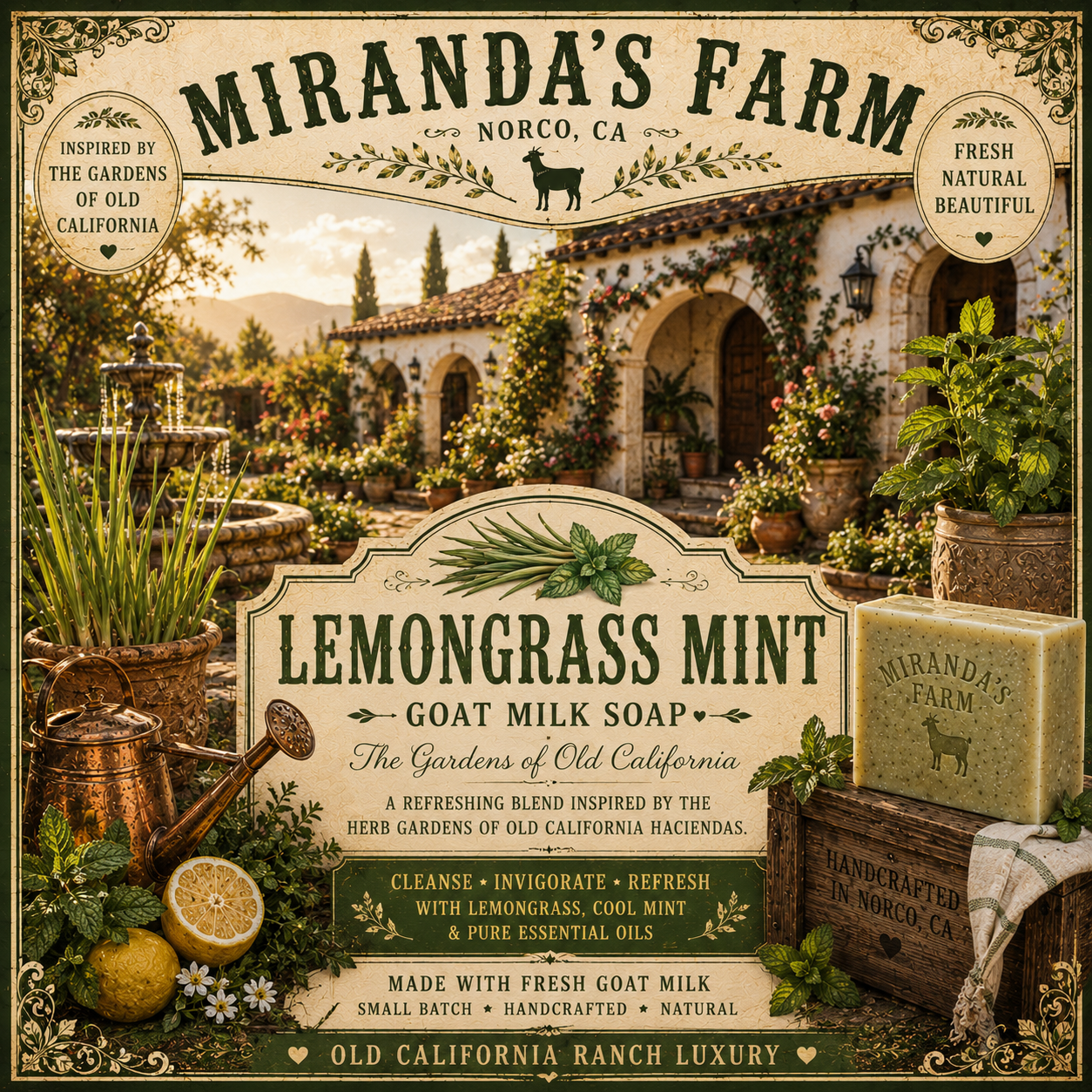 Lemongrass Mint Bar