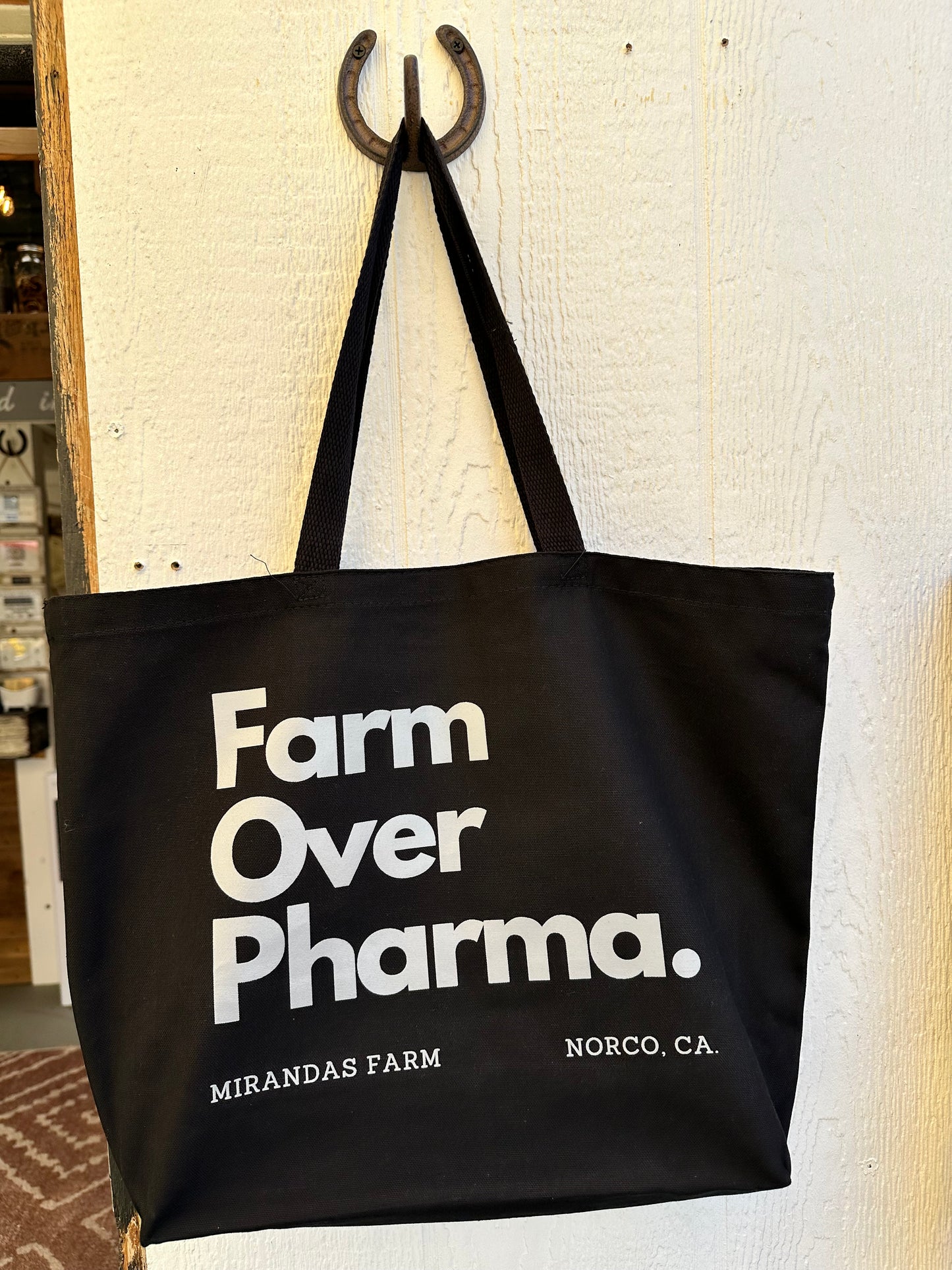 Farm Over Pharma Tote Bag