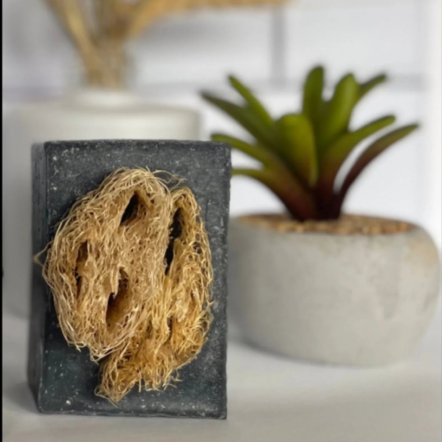 Charcoal and Tea Tree Loofah